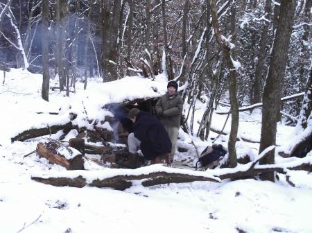 Sous la neige